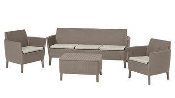 Комплект садових меблів Keter Salemo 3 seater set, бежевий 2269849482 фото