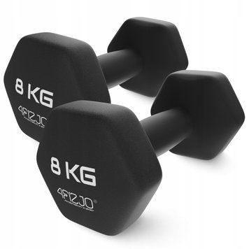 Гантели виниловые 4FIZJO Classic 2 x 8 кг (P-5905973403214) 50005124 фото