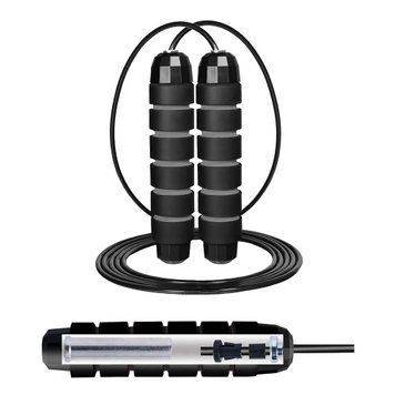 Скакалка швидкісна для кросфіту Cornix Speed Rope Classic з обтяженням XR-0354 Black/Red 50005276 фото