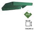 Тент (крыша) для качелей eGarden 120х200 Sunsol Teflon зеленый 5718 фото