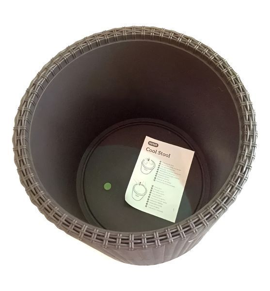 Стол-сундук садовый пластиковый KETER COOL STOOL, коричневый 897959571 фото