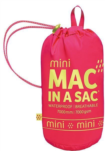 Дитяча мембранна куртка Mac in a Sac NEON Kids (08/10) Neon pink 9210 фото