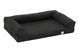 Лежак для собак eGarden Comfort Box, кордовий велюр 50х75 антрацит 6050 фото
