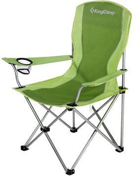 Стілець KingCamp Arms Chairin Steel(KC3818) Green 11272 фото