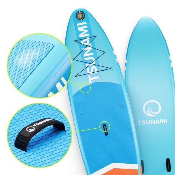 Надувная SUP доска TSUNAMI 320 см с веслом Lagoon T02 (P-5907739314215) 50004395 фото