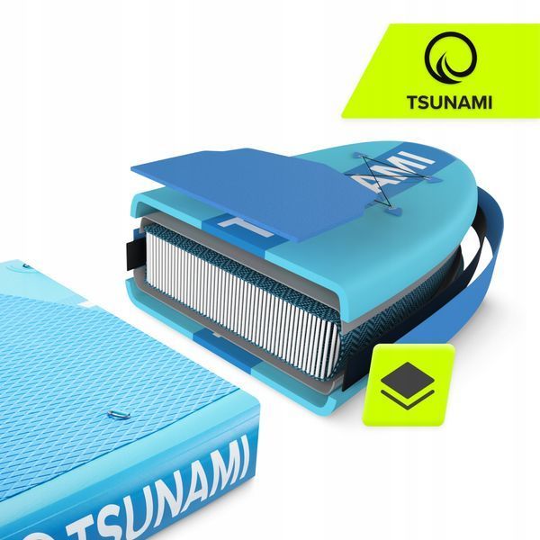 Надувная SUP доска TSUNAMI 320 см с веслом Lagoon T02 (P-5907739314215) 50004395 фото