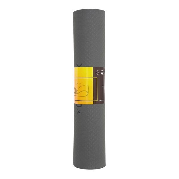 Килимок спортивний Cornix TPE 183 x 61 x 0.6 см для йоги та фітнесу XR-0002 Black/Green 50003793 фото