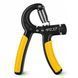 Расширитель запястья 4FIZJO 10-40 кг с регулируемой нагрузкой Черный/Желтый (P-5907739311238) 50002266 фото 3