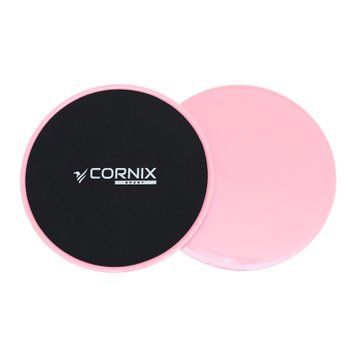 Диски-слайдери для ковзання (глайдингу) Cornix Sliding Disc 2 шт XR-0182 Pink 50004522 фото