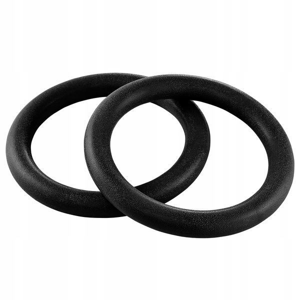 Гімнастичні кільця 4FIZJO з ABS пластику, регульовані Black (P-5907739314864) 50004589 фото