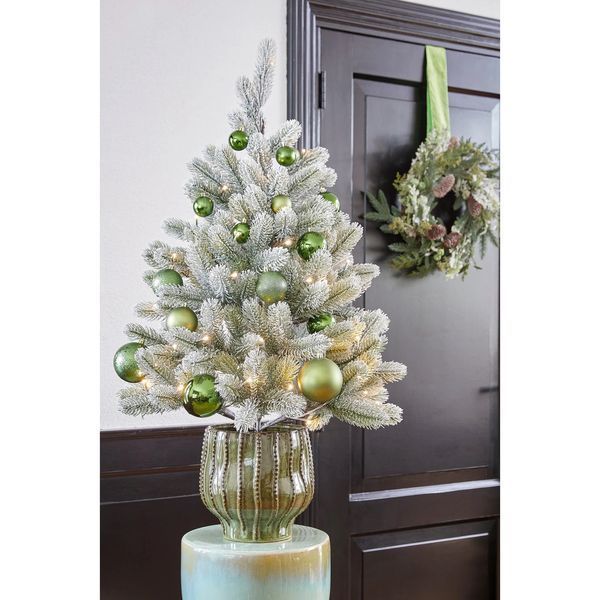 Елочные пластиковые шарики &laquo;House of Seasons&raquo; комплект 46 шт, &Oslash; 4/6/8 см, зелёные 2387503804 фото