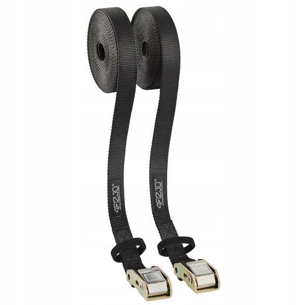 Гімнастичні кільця 4FIZJO з ABS пластику, регульовані Black (P-5907739314864) 50004589 фото