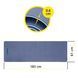 Cornix TPE 183 x 61 x 0,6 см Коврик для йоги и фитнеса XR-0003 Голубой/Небесно-голубой 50003794 фото 3
