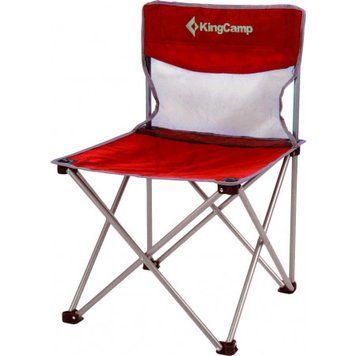 Стілець KingCamp Compact Chair in Steel M(KC3832) Red 11255 фото