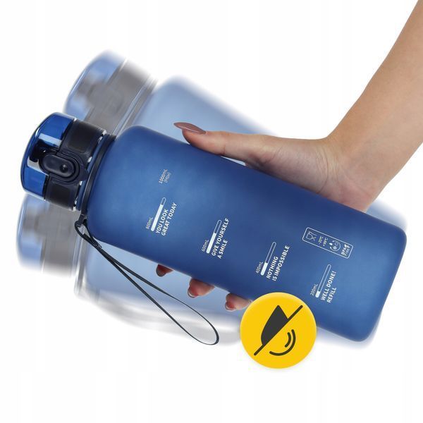 Пляшка для води спортивна 4FIZJO 1000 мл Blue (P-5905973403771) 50005284 фото
