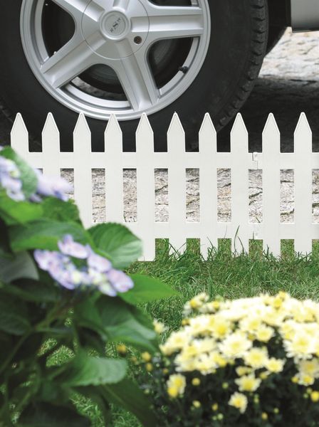 Садова огорожа Prosperplast GARDEN CLASSIC, біла, 3,2 м 897959450 фото