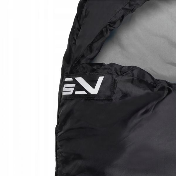 Спальний мішок (спальник) ковдра SportVida SV-CC0062 +2 ...+21&deg;C R Black/Grey 50002736 фото