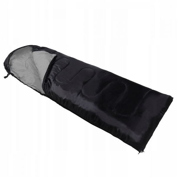 Спальний мішок (спальник) ковдра SportVida SV-CC0062 +2 ...+21&deg;C R Black/Grey 50002736 фото