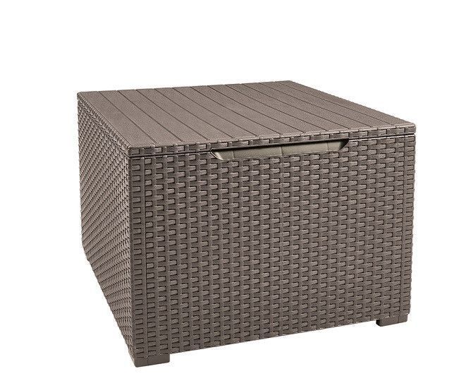Комплект садових меблів Keter Emma balcony set, стіл-скриня, бежевий 1231621225 фото