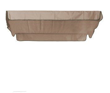 Тент (дах) для гойдалки eGarden 160х220 кавовий 6127 фото