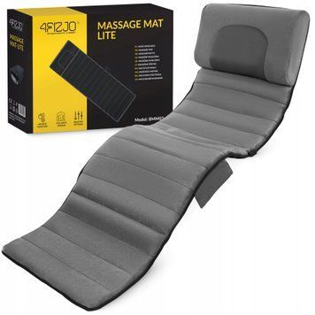 Масажна накидка 4FIZJO Lite з підігрівом Grey (P-5905973404099) 50005394 фото