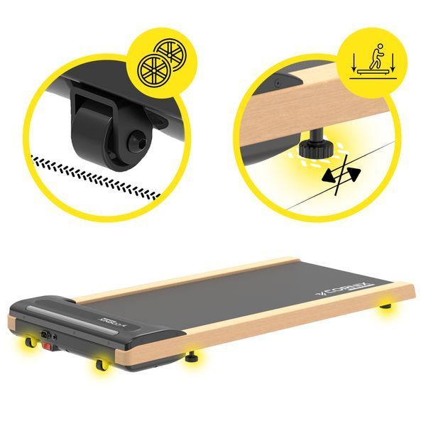 Бігова доріжка для ходьби Cornix Diana Walking Pad Oak Wood 50005494 фото