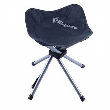 Стілець KingCamp FourlegsStool 4(KC3868) Dark grey 11251 фото