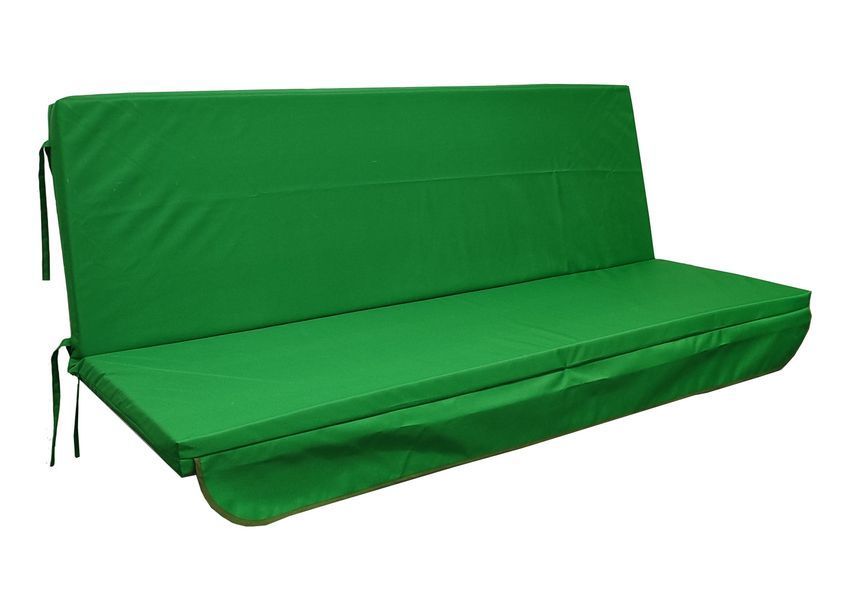 Чохол матраца для гойдалки водовідштовхуючий eGarden BOX 170x110x6 зелений 5693 фото