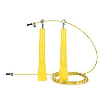 Скакалка швидкісна для кросфіту 4FIZJO Standard+ Yellow (P-5907739311535) 50002367 фото