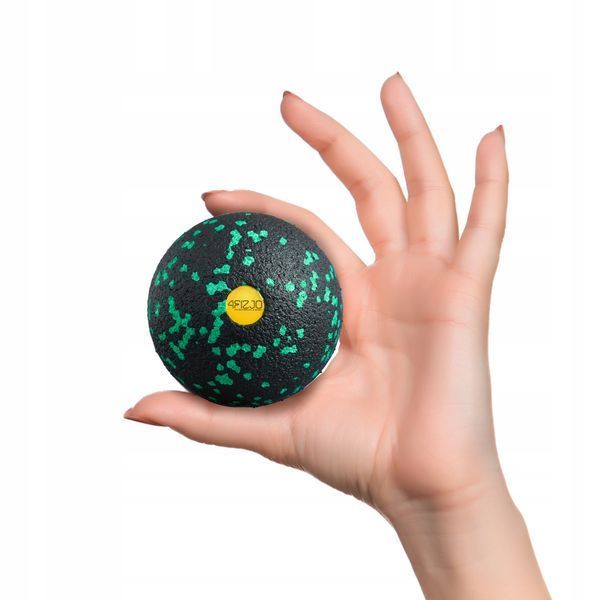 Масажний м'яч 4FIZJO EPP Ball 08 Black/Green (P-5907222931233) 50001362 фото