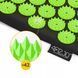 Килимок акупунктурний з валиком 4FIZJO Classic Mat XL Аплікатор Кузнєцова Black/Green (P-5907222931769) 50001784 фото 7