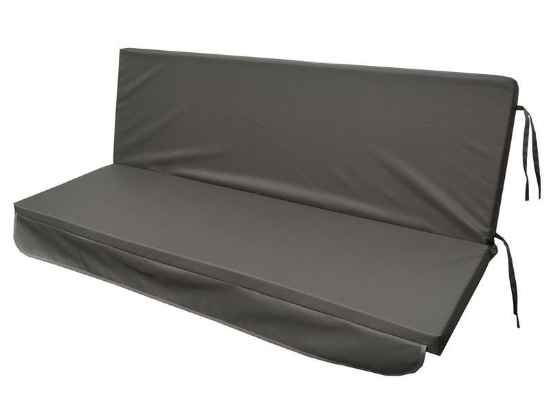 Чохол матраца для гойдалки водовідштовхуючий eGarden BOX 170x110x6 темно-сірий 5694 фото