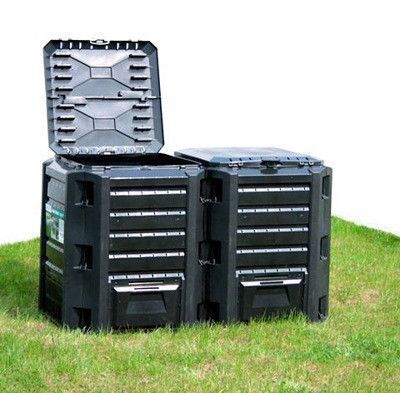 Компостер садовий PROSPERPLAST MODULE COMPOGREEN 800 л, зелений 897959757 фото