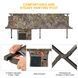 Розкладачка KingCamp HARD CAMPING COT L(KC2103) Camo 15987 фото 6